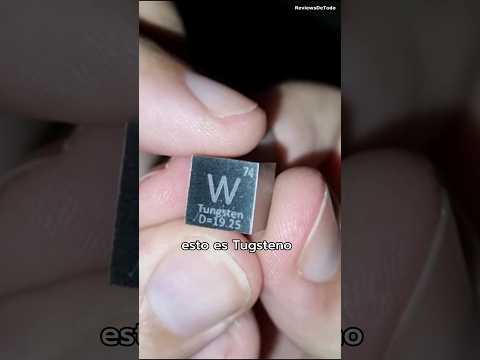 Qué es el WOLFRAMIO?? #tugsteno #tablaperiódica #química #quimica #elementos #wolframio
