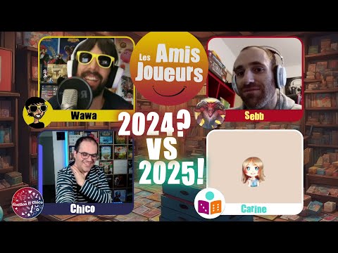 Les Amis Joueurs#1| BILAN & ATTENTES @CarnetdeJeux @lazonedejeudegaellouetchico @Sebb-et-ses-cartes