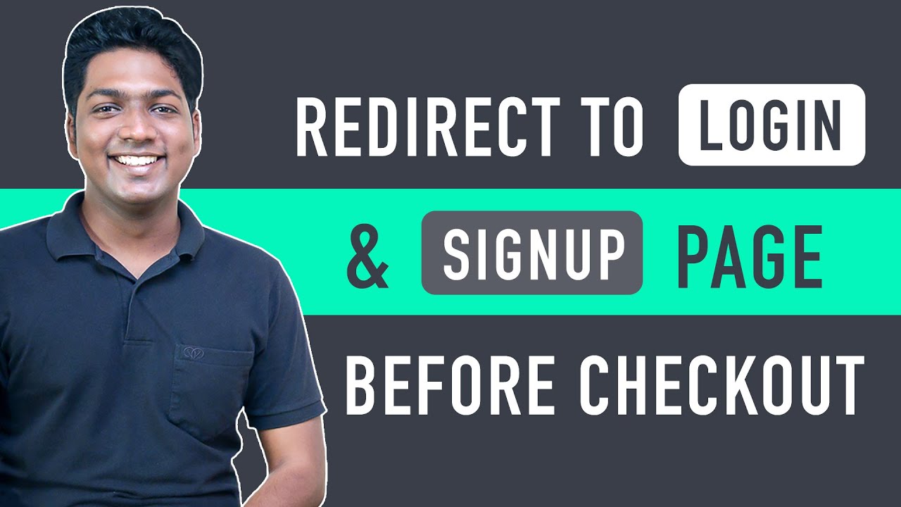 How To Add Login & Signup Page Before Checkout - Website Learners