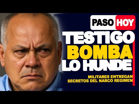 ¡TOPOS EN EL RÉGIMEN! Testigos protegidos hunden a Diosdado Cabello