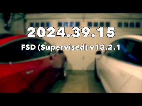 Tesla Software Update 2024.39.15 | FSD v13.2.1