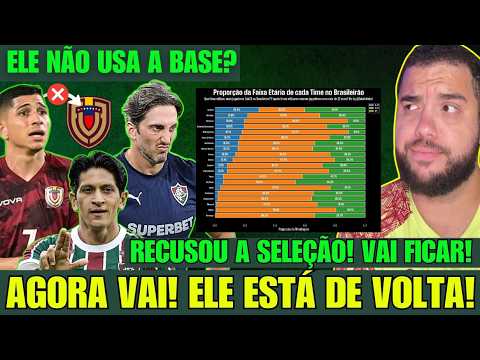 Savarino Rejeita Seleção da Venezuela e Fica no Fluminense; Torcedores Questionam Uso da Base por Zubeldía