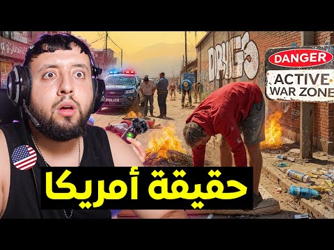 وجــــه أمريكا الذي لا تـــــراه في التـــــلفزيــــون 😱🥵 الشرطــــة تعـــــبت