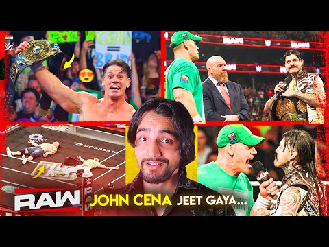 'Ye Hai Super-Cena🔥' John Cena Wins Intercontinental Title - WWE Raw Highlights