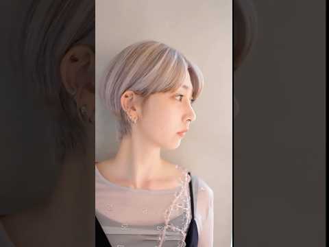 【ショートヘア】襟足ピタッと収まる美シルエット♡全方向可愛いショート作ります！ #album #albumhair #ヘアカット