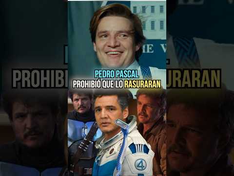 Pedro pascal prohibió que lo rasurarán en 4 fantásticos #pedropascal #marvel #mcu