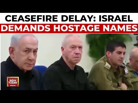 Israel-Hamas Ceasefire Faces Roadblock As Netanyahu Demands Hostage List | India Today