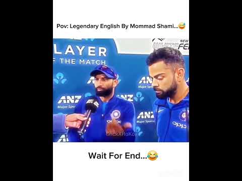 "Bro try to speak a special english...😅😂" #cricket #india