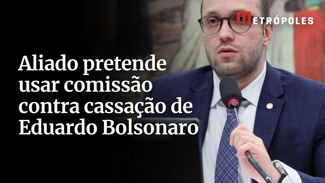 Aliado pretende usar comissão contra cassação de Eduardo Bolsonaro