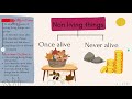 Characteristics and Classification of Living Things