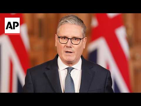 YouTube video thumbnail: Zelenskyy, Starmer and World Leaders React to US and Israel Striking Iran