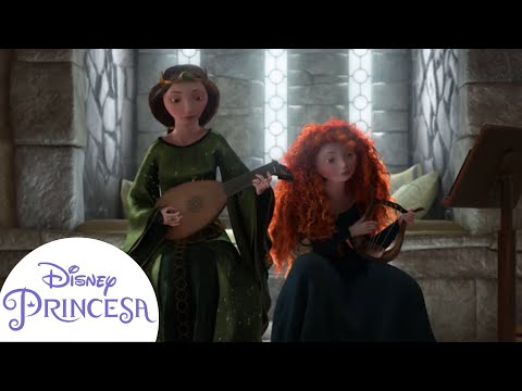 Merida Aprende Seus Deveres de Princesa | Valente | Disney Princesa