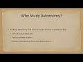 Astronomy and Scientific Method Concepts