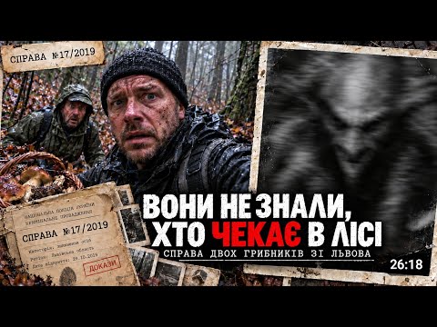 Усім сказали, що йдуть по гриби. Але в лісі вже хтось був...