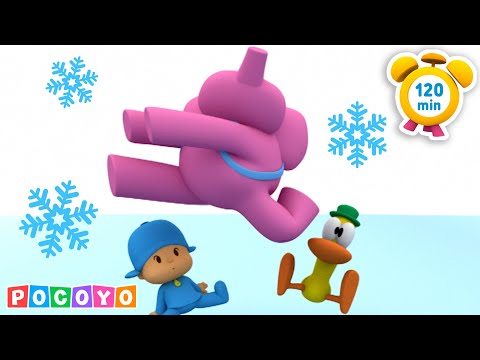 ❄️ Winter is coming - ELLY IS ON ICE! 🥶 | Pocoyo English - Complete Episodes | Cartoons for Kids