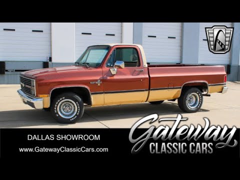 1983 Chevrolet C10 for Sale. Gateway Classic Cars Dallas #2930-DFW