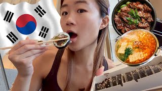 WHAT I EAT IN A DAY IN KOREA!! 