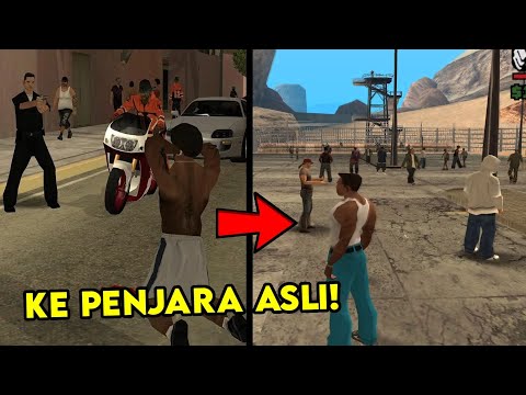 MASUK PENJARA REALISTIS DI GTA SAN ANDREAS!