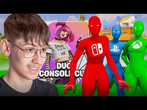 ICH SPIELE SOLO IN EINER DUO LOBBY IM KONSOLE CUP UND ZERSTÖRE ALLE