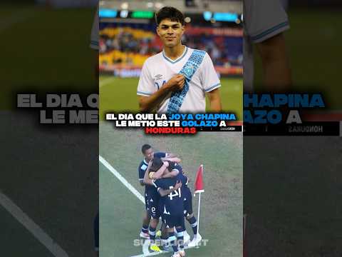 El día que Olger Escobar le metió este golazo a Honduras! 🤯 #guatemala #futbol #chapin