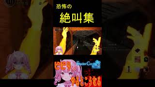 【Shadow Corridor 2 】ホラー耐性ゼロ？！ビビりによる絶叫集 #影廊2 　#vtuber   #shorts #絶叫 #Vポ