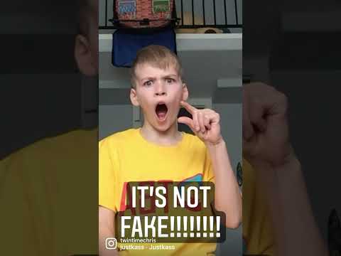 it's not fake!