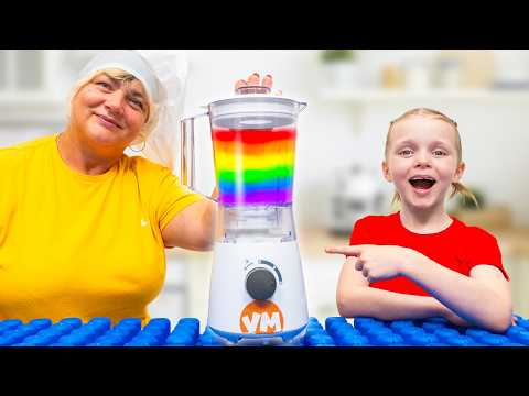 الأطفال يحضّرون عصيرًا سحريًا!