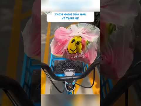 Đem dưa về cho mẹ