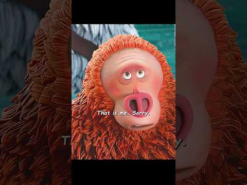 Bigfoot's kindred do not acknowledge him.#movie #viralvideo #shorts
