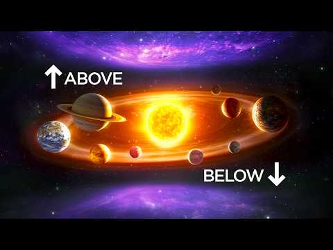 What Lies Above and Below Our Solar System?