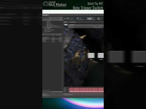 Quick Tip #07 - Note Trigger Switch (Kontakt GUI Maker 2024)