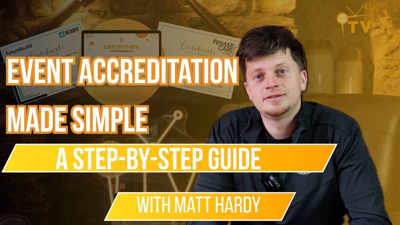 Event Accreditation Made Simple | Step-by-Step Guide with Matt Hardy