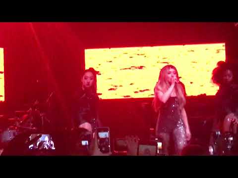 Sabrina Carpenter Performing Hold Tight on 3/12/19