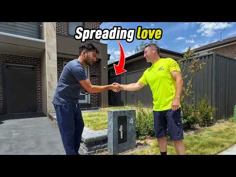 Knocking on RANDOM DOORS to Transform THEIR Lawn for FREE