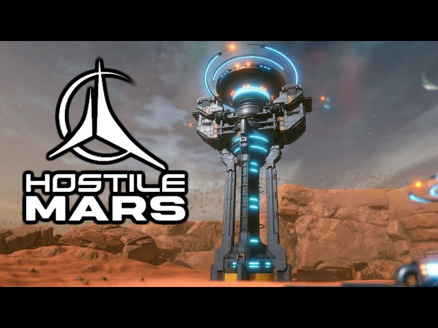 Hostile Mars - Sandbox Massive Horde Custom Base Defense