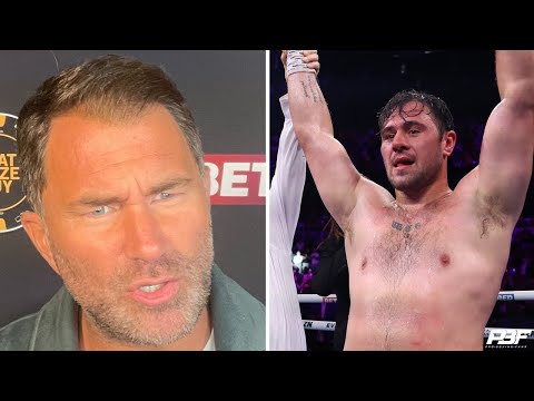 “HE’S PETRIFIED OF HIM” – EDDIE HEARN REVEALS HUGE FIGHT, DISCUSSES ANTHONY JOSHUA’S BOXING EXIT