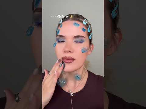 Bubble Make up 😍 🫧 wie findet ihrs? 🤍 #VANESSATESTET #bubblemakeup