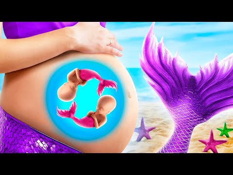 ¡Sirena Embarazada en la Vida Real! Sirena se Convirtió en Madre