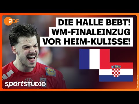 Frankreich – Kroatien Highlights | Handball-WM 2025 | sportstudio