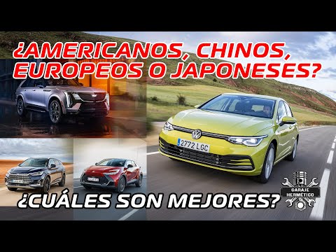 Coches americanos, chinos, europeos o japoneses… ¿Cuáles son MEJORES?