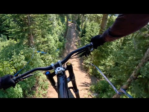 Big Drops and Lots of Rough! NW Cup Round 5, Silver Mountain Idaho