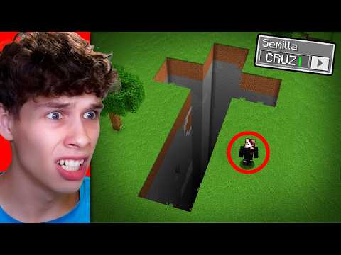 Usé Semillas Terroríficas para Trollear a Mi Amigo en Minecraft!