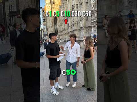Hanno vinto 50€ così 😂😂😂
