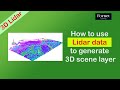 ArcGIS - Utiliser les donn?es Lidar  G?n?ration des vues 3D  Calcul des lignes de vis?e