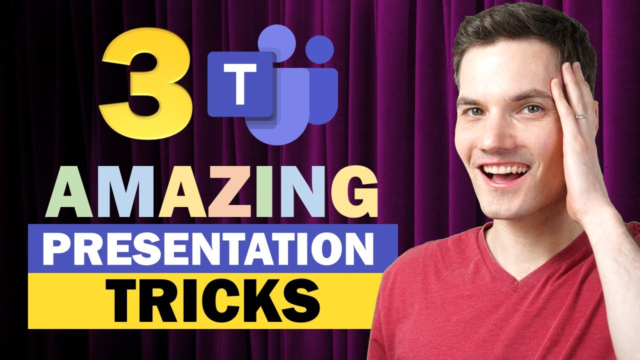 3 AMAZING Presentation Tricks that will make your Next Microsoft Teams Meeting BETTER - Kevin Stratvert