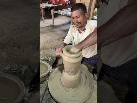 गमला बनाने की अद्भुत कलाकारी 👌😍#shorts #viral
