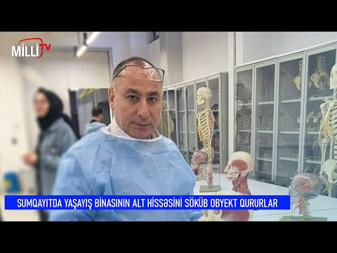 BAŞ HƏKİM Yaşayış binasının alt mərtəbəsinin sutunlarını söküb özünə obyekt qurur