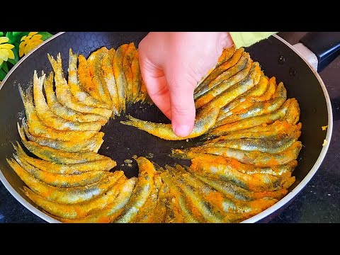 Recette poisson d'Anchois facile rapide à la poêle 😉 Cuisine Marocaine | Anchovy fish recipe