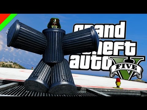 Grand Theft Auto V - ถังขยะแมน โคตรซูเปอร์ฮีโร่พันธ์ุอุบาทว์ (GTA V Mod,ตลก,ฮา)