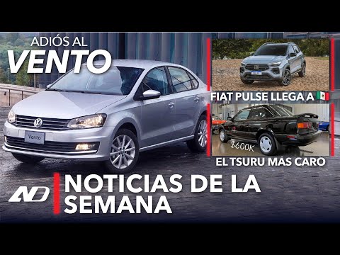 VW descontinuará al Vento, FIAT Pulse llegará a MX, el Tsuru más caro del mundo y más... | Noticias